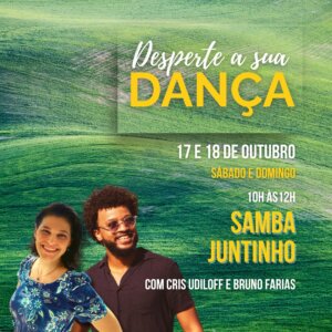 Aprenda a dançar samba juntinho em apenas 1 final de semana